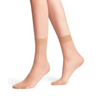 Abbildung von FALKE Damen Socken Seidenglatt 15 DEN W SO Transparent einfarbig 1 Paar, Braun (Powder 4169), 39 42