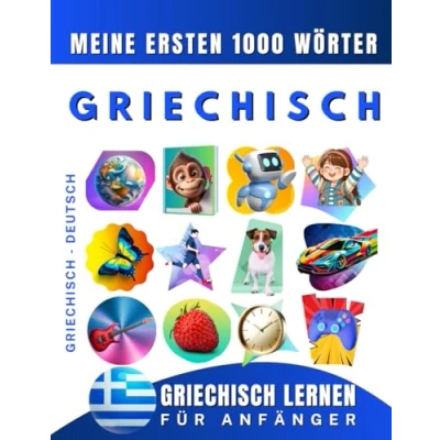 Abbildung von Griechisch lernen für Anfänger, meine ersten 1000 Wörter: Zweisprachiges Deutsch Lernbuch Kinder und Erwachsene