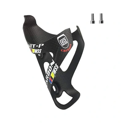 Abbildung von PLATT Fahrrad Flaschenhalter,Carbon Fiber Getränkehalter,Trinkflaschenhalter für Rennrad/MTB/Mountainbike(Matt 1 Stück)