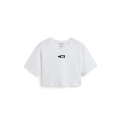 Abbildung von Vans Flying CREW CROP II. Top, Damen, Größe: 44, White