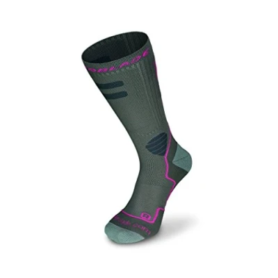 Abbildung von Rollerblade High Performance Damen Socken Inlineskate Multi Sport Dunkelgrau und Rosa