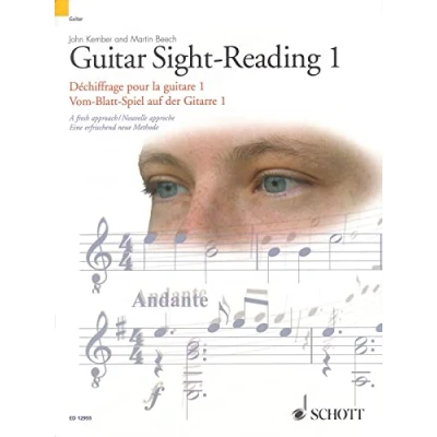 Abbildung von Guitar Sight Reading 1: A Fresh approach. Vol. 1. Gitarre.: Approch / Nouvelle Approche Eine Erfrischend Neue Methode (Schott Series)