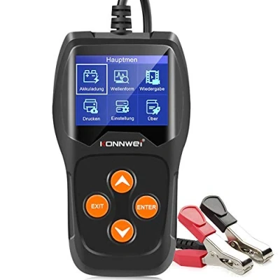 Abbildung von KONNWEI KW600 12V Professional Batterietester 100 2000 CCA 220AH Automotive Batterie Analyzer Batteriezustand Test Tool für Auto/Boot/Motorrad und Mehr