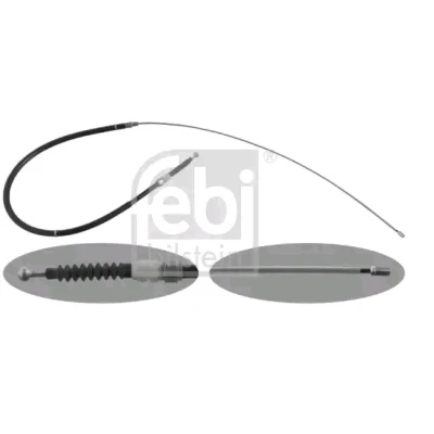 Abbildung von FEBI BILSTEIN 48306 Handbremsseil hinten, hinten links, rechts 1615, 805 SKODA: Superb II Hatchback kfzteile, mister auto, atp autoteile,