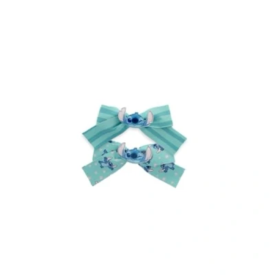 Abbildung von Disney STITCH Haarspangen mit Schleifen, offizielles Produkt, 2 Stück