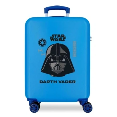 Abbildung von Star Wars Darth Vader Kabinentasche, blau, 38 x 55 20 cm, starr, ABS, seitlicher Zahlenkombinationsverschluss, 34 l, 2 kg, 4 Doppelrollen, Handgepäck.