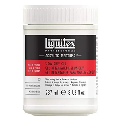 Abbildung von Liquitex 7208 Professional Slow Dri Farbmischmedium, Trocknungsverzögerer für Acrylfarben, Retarder Nass in Technik 237ml Topf