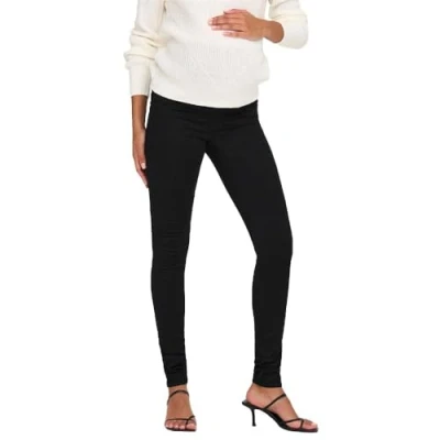 Abbildung von ONLY Maternity Olmroyal LIFE Pimbox Jeans Skinny Fit, Damen, Größe: Mx32, Black