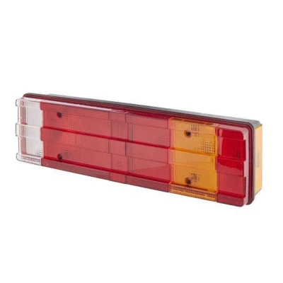 Abbildung von HELLA 2VP 008 204 081 Rückleuchte rechts P21W, R5W schwarz 12, 24 ohne Glühlampen mit Lampenträger MERCEDES BENZ: Vario Box Body / Estate
