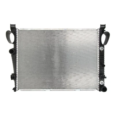 Abbildung von NRF 55325 Kühler, Motorkühlung Aluminium 641 474 42 Kühlrippen gelötet