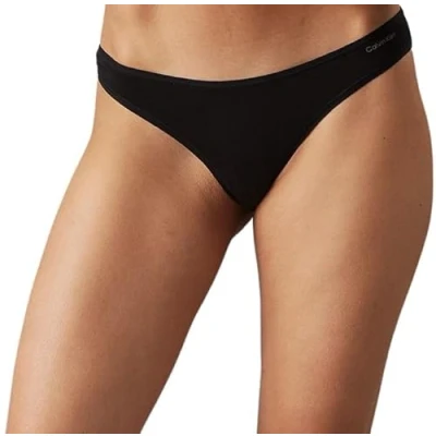 Abbildung von Calvin Klein 3 Pack Bikini (Low Rise) Hose Damen, Mehrfarbig (Black/Juneberry/Grey Heather), M