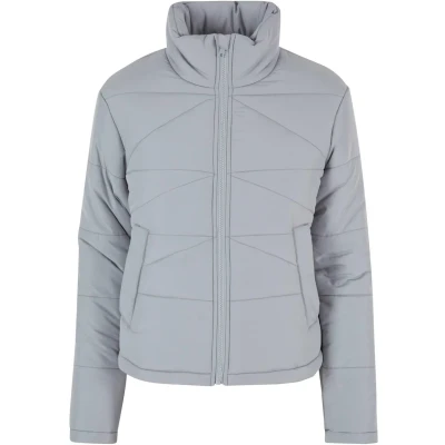 Abbildung von Urban Classics Arrow Puffer Winterjacke, Damen, Größe: Large, Lightasphalt