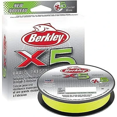Abbildung von Berkley X5 Braid Flame Green 150m 0,14mm 14,2kg Geflochtene Schnur