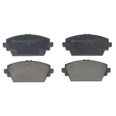 Abbildung von BREMBO P 56 044 Bremsbelagsatz exkl. Verschleißwarnkontakt ohne Zubehör NISSAN: Almera Tino