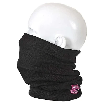 Abbildung von Portwest flammhemmender, antistatischer Schlauchschal, Größe: Einheitsgröße, Farbe: Schwarz, FR19BKR