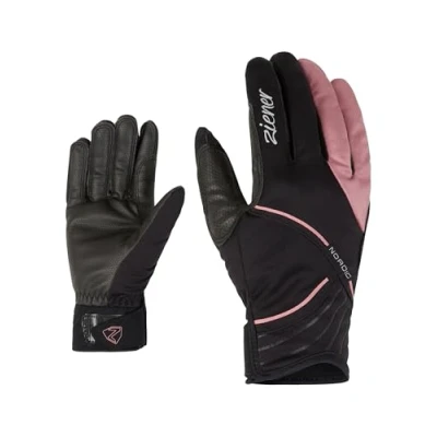 Abbildung von Ziener Damen URTA Langlauf/Nordic/Crosscountry Handschuhe Winddicht, atmungsaktiv, enganliegend, Rose Blossom, 8