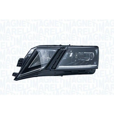 Abbildung von MAGNETI MARELLI 711451000241 Scheinwerfer links LED transparent mit Blinklicht, Abblendlicht, Fernlicht für Rechtsverkehr ohne Steuergerät