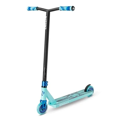Abbildung von Chilli Pro Scooter™ Critter Das ORIGINAL Stunt Scooter mit 360 Lenkung High End Stuntscooter für Profis 110 mm PU Räder Trick Roller Kinder und Erwachsene Farbe Hercules Beetle