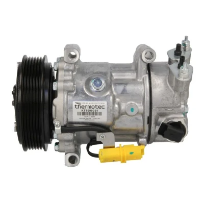 Abbildung von THERMOTEC KTT090054 Kompressor SD6C12 12 PAG 46 R 134a mit Dichtring PEUGEOT: 508 I SW Box Body / Estate, 208 Hatchback, 5008