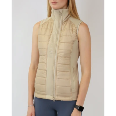 Abbildung von Montar Weste Emma Quilt Beige M