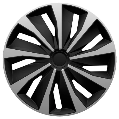 Abbildung von AutoStyle PP 5395SB Radblenden 15Zoll schwarz/silber