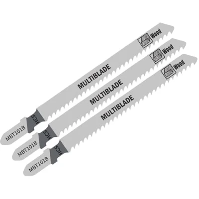 Abbildung von Multiblade Stichsägeblatt, für Holz, 100mm, Standard, splitterfrei, 3 Stück