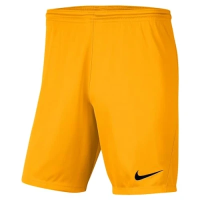 Abbildung von Nike Performance DRY PARK III kurze Sporthose, Herren, Größe: Large, University gold / white