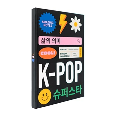 Abbildung von Grupo Erik Premium Notizbuch A5 Kariert K Pop Superstar Notizblock Tagebuch für Erwachsene und Kinder
