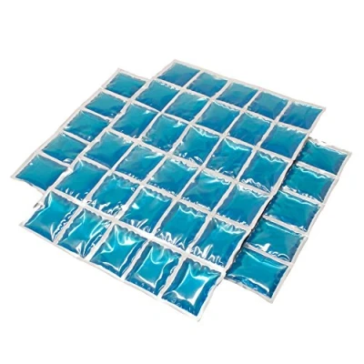 Abbildung von ToCi 2 x Kühlmatte Kühlakku mit 30 Kühlzellen, Eis Pack, Kühlkissen, Kühlkompresse, Kühlakkus, Flexible Kühlelemente, 38 25 cm Kühlpack Kühlgel