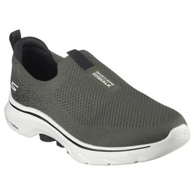 Abbildung von Skechers Herren Go Walk 7 Sneaker, olivgrün, 49.5 EU