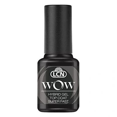 Abbildung von LCN WOW Hybrid Gel Top Coat super fast 8ml trocknet noch schneller, verleiht mehr Glanz
