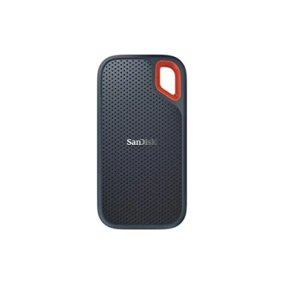 Abbildung von SanDisk Extreme 2 TB Portable SSD Festkörper Laufwerk(USB C, mit 550 MB/s Übertragungsraten, AES Verschlüsselung und ist stoß , wasser staubfest)