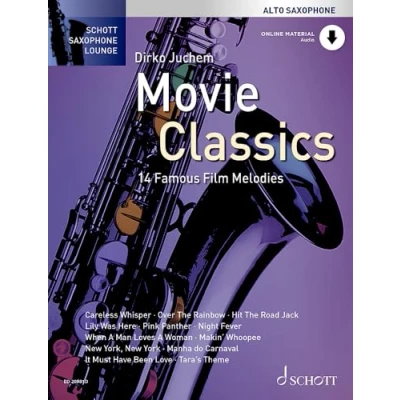 Abbildung von Movie Classics: 14 bekannte Film Melodien. Alt Saxophon. (Schott Saxophone Lounge)