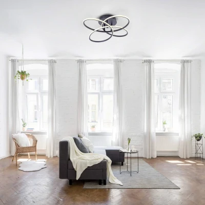 Abbildung von JUST LIGHT LED Deckenleuchte »NODE«, 1 flammig, Leuchtmittel Board fest integriert, Memory, nach Trennung vom Netz