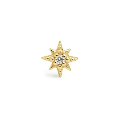 Abbildung von Singularu Stella Einzelner Ohrring goldcoloured, Damen, Größe: One Size, Gold coloured
