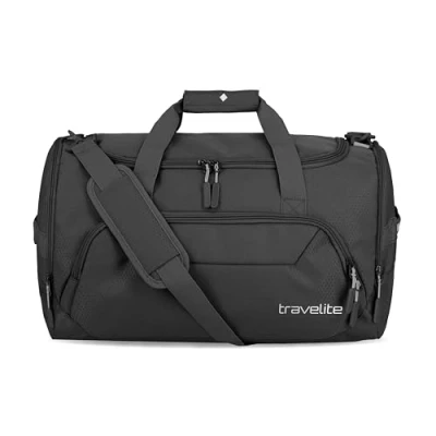 Abbildung von travelite Reisetasche Weekender, Kick Off, leichte Handgepäck für Urlaub und Sport, Schwimmbad, Klinikaufenthalt, 50 cm, 45 Liter