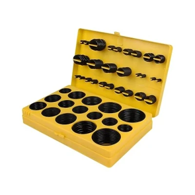 Abbildung von ROTHENBERGER Industrial 420 tlg. O Ring Sortiment Set NBR Ø 3 50 mm Ringe Dichtungsset Gummi Dichtung Dichtring 1500005010