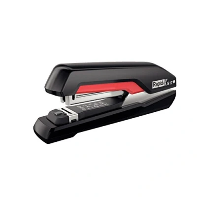 Abbildung von Hefter Rapid S17 Super Flat Clinch 30 Sheet schwarz/red