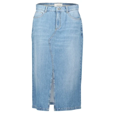 Abbildung von Cartoon Jeansrock, Damen, Größe: 34, Blau