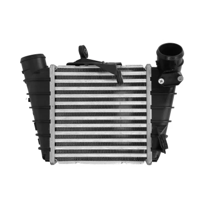 Abbildung von VALEO 822943 Ladeluftkühler Aluminium ohne Sensor SEAT: Ibiza 3, SKODA: Fabia I Hatchback, 2, VOLKSWAGEN: Polo IV Hatchback