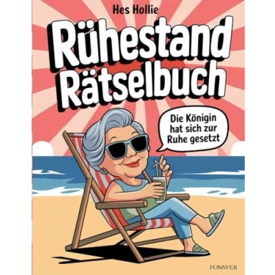 Abbildung von Ruhestand Rätselbuch Rätsel für Rentner Voll im Stres Das perfekte Geschenk
