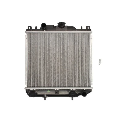 Abbildung von THERMOTEC D7Z001TT Kühler, Motorkühlung Aluminium 281 322,5 16 Schaltgetriebe Kühlrippen gelötet