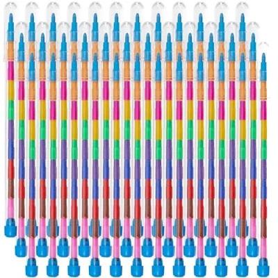 Abbildung von THE TWIDDLERS 36 Farbwechsel Steckstifte Buntstifte für Kinder, Jungen &amp; Mädchen Malbücher, Kindergeburtstag Mitgebsel, Schule, Mitbringsel, Gastgeschenke