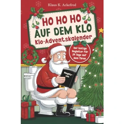Abbildung von Ho auf dem Klo Der lustige Adventskalender: mit 24 Tagen voller Spaß Thron Das witzige Geschenk über 100 Rätseln, Fun Facts u.v.m. für Männer und Frauen Humor