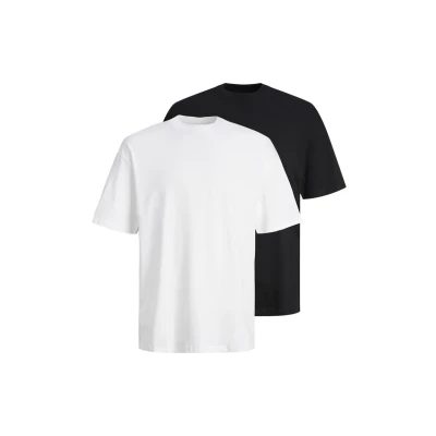Abbildung von Jack &amp; Jones Bradly Kurzarmshirt Doppelpack Tshirt basic, Herren, Größe: XL, Mehrfarbig