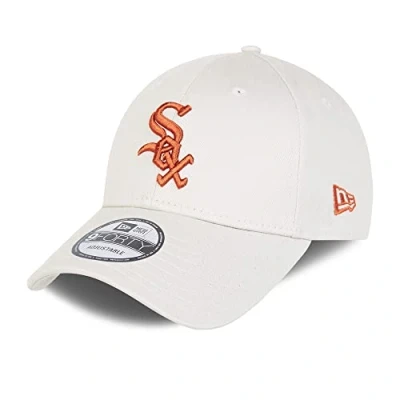 Abbildung von New Era Chicago White Sox MLB Fankappe beige Teamlogo Basecap verstellbar 9Forty One Size