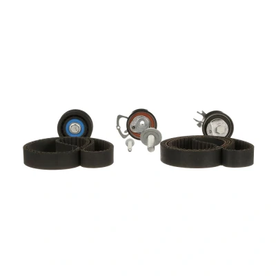 Abbildung von GATES K045565XS Zahnriemensatz ohne Wasserpumpe VOLKSWAGEN: Golf 6, 5, Polo IV Hatchback, SKODA: Octavia 2 Combi, 1 Combi