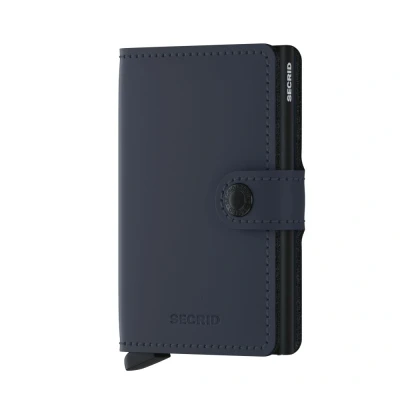 Abbildung von Secrid Miniwallet Matte Nightblue Kostenlose Gravur