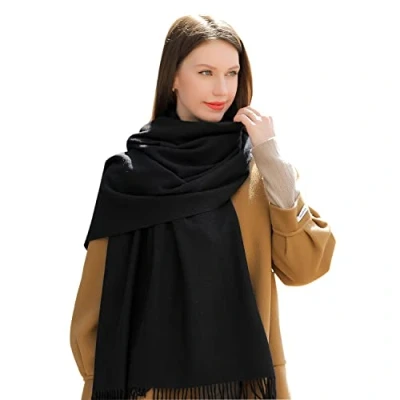 Abbildung von MASADA Damen Winterschal warmer und weicher Schal Berry