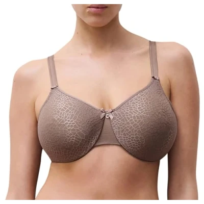 Abbildung von Chantelle C MAGNIFIQUE Sehr bedeckender, gemoldeter Damen BH, mit verdecktem BH &amp; Minimizer Effekt Bequemer für optimalen Halt Dessous Frauen von 75C bis 95H
